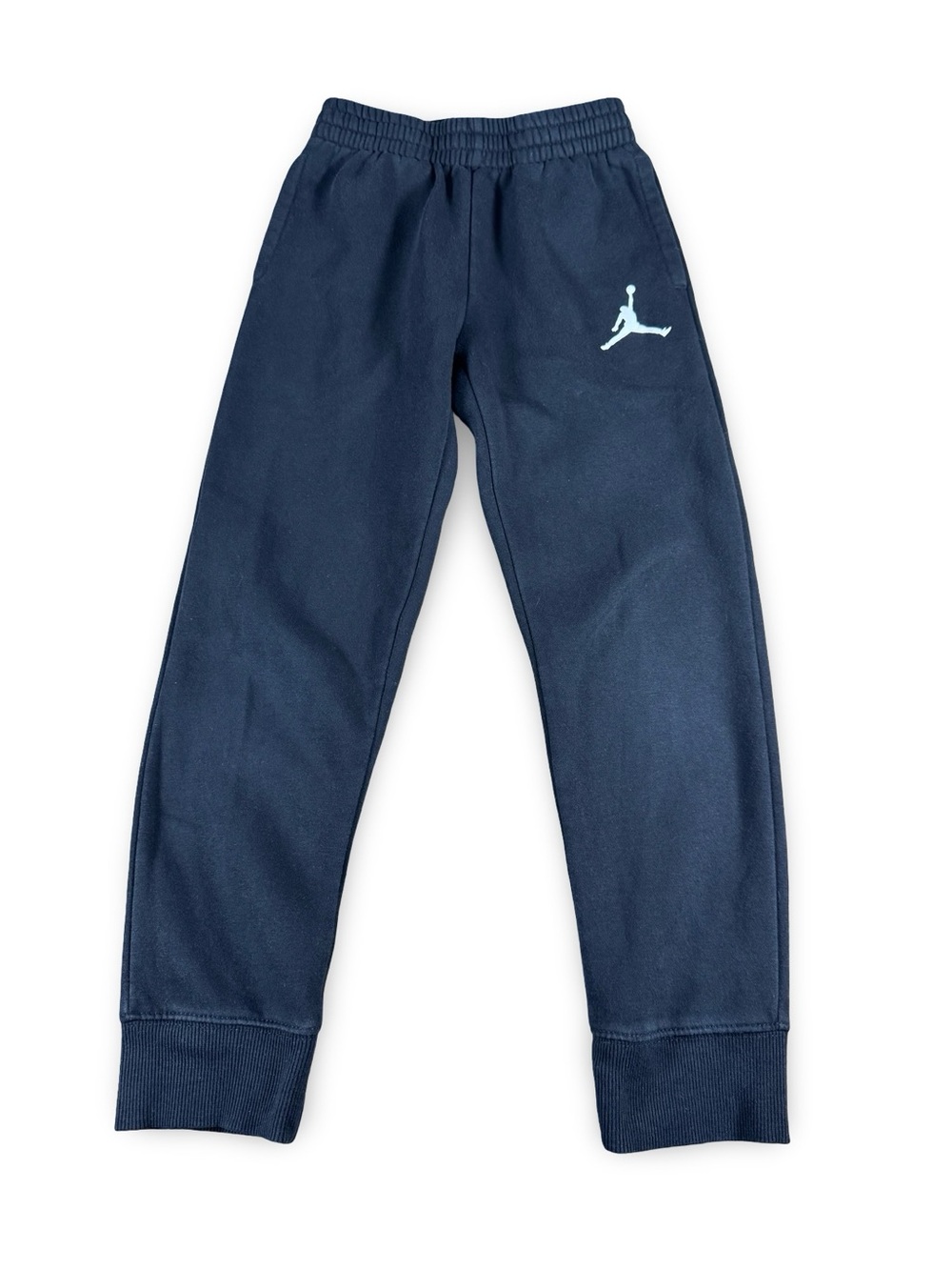 Jordan Sweatpants Boys Black Athletic Elastic Waist Size S (8-10)
